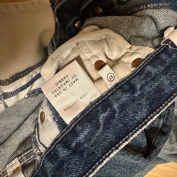 Women's Grlfrnd Karolina High Rise Two Tone Skinny Denim Jeans Size 27 NWOT - Picture 2 of 4